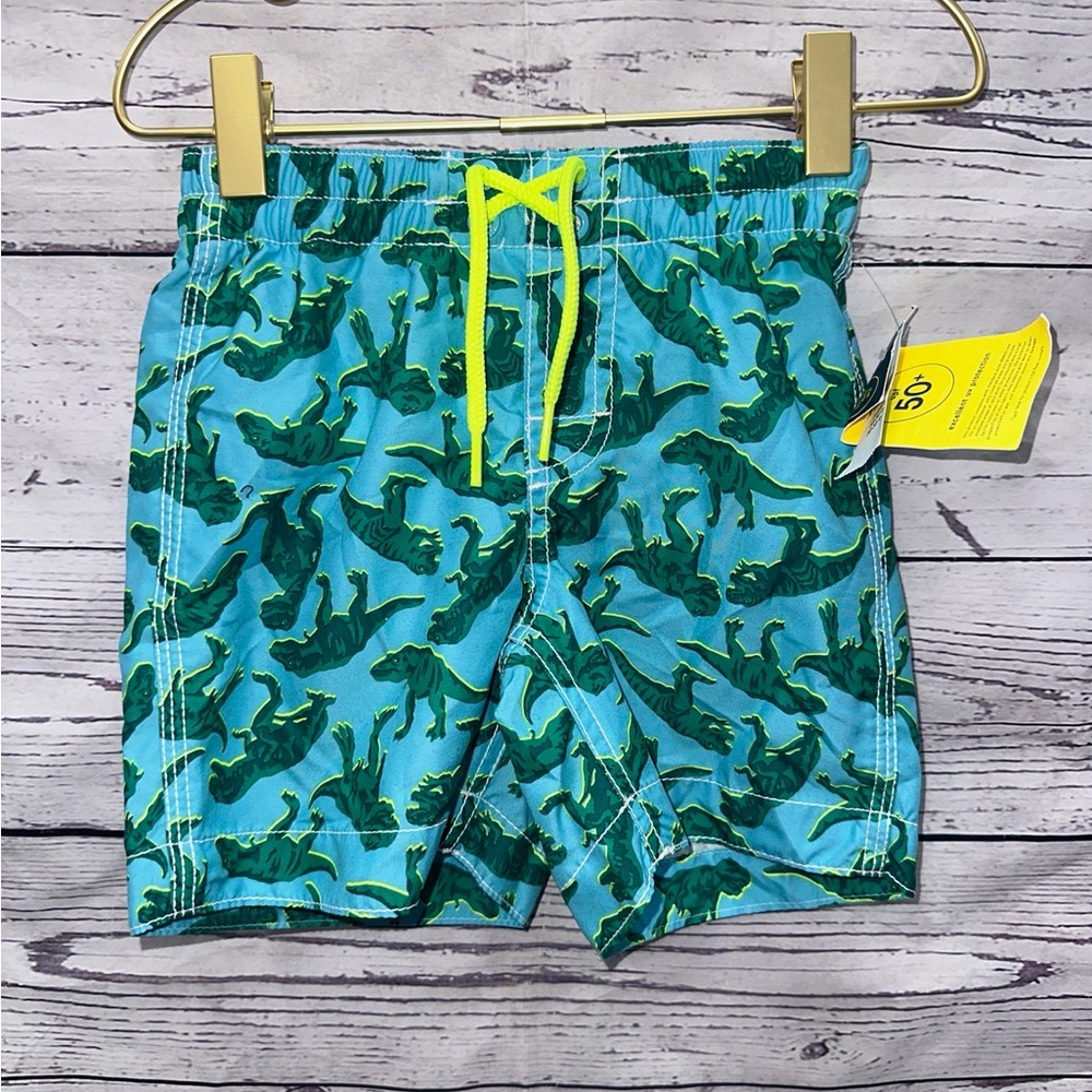 Gap Boys Dinosaur Swim Trunks Size 2 Years Toddler